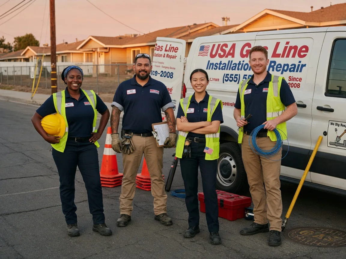 Gas Line Installation company in Muir, PA